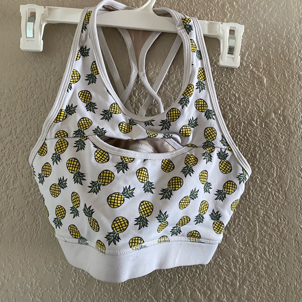 Savage bra with pineapples on them